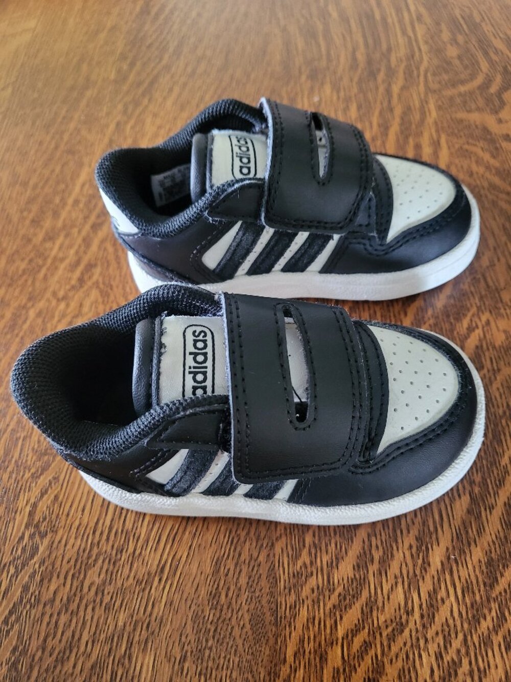 Adidas Break Start Sneaker Like New Black & White Size 4K